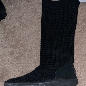 UGG Shoes - Black knit ugg boot UGG Shoes - Black knit ugg boot